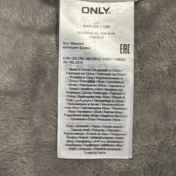 ONLY plisse-pleated sheer white sleeveless v-neck flowy blouse size 38 Onlirena - Picture 7 of 8